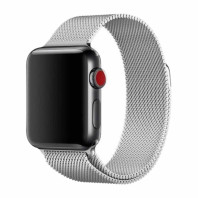 Ремешок на Apple watch 38/40/41mm Milanese Loop Band Silver 